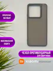 Черный чехол накладка для Xiaomi Note 13 Pro 5G, Poco X6, (редми нот 13 про), (поко икс 6 )