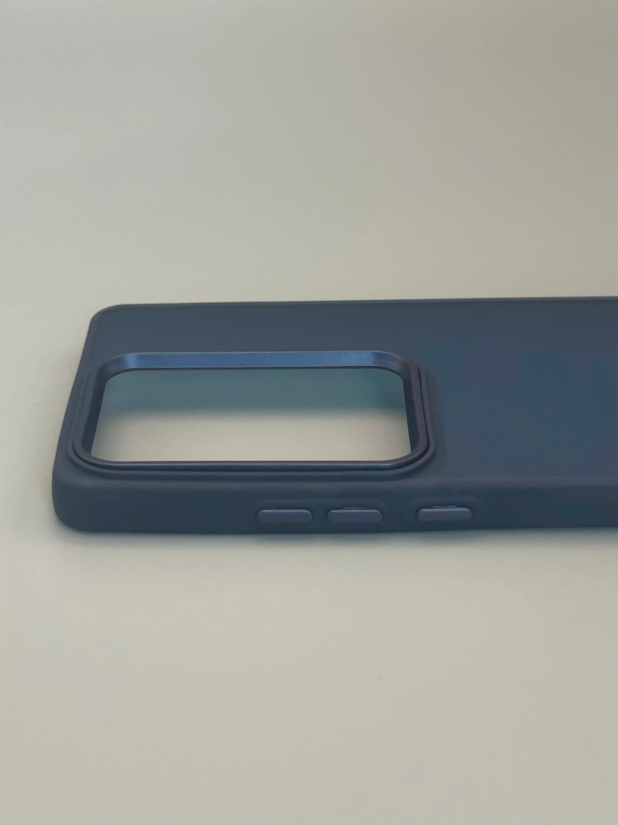 Темно-синий чехол накладка для Xiaomi Note 13 Pro 4G, Poco M6 pro 4G, матовый
