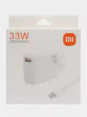 Зарядное устройство для телефона, 2В1 адаптер питания + кабель, USB-A, Type-C, 33W