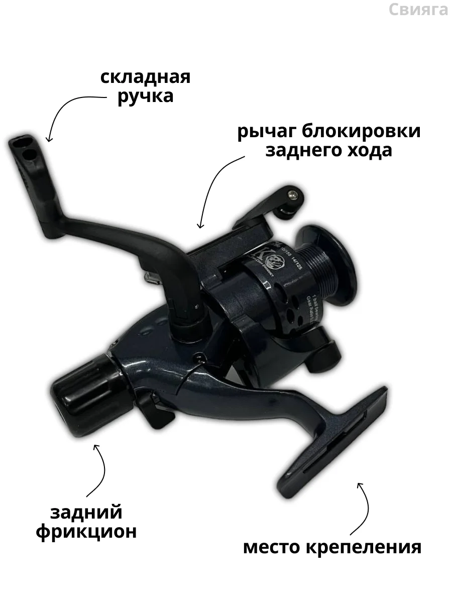 Катушка для спиннинга рыболовная, безынерционная, фидерная, карповая