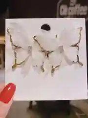 Серьги бабочки