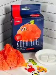 Эксперименты Кораллы выращивание Кристаллов красный Лори