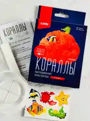 Эксперименты Кораллы выращивание Кристаллов красный Лори