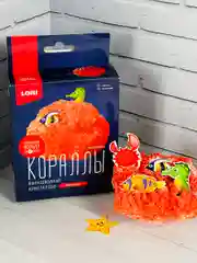 Эксперименты Кораллы выращивание Кристаллов красный Лори
