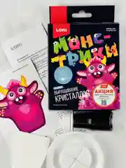 LORI Выращивание кристаллов для детей Фиолетовый монстрик монстр кораллы эксперимент Лори
