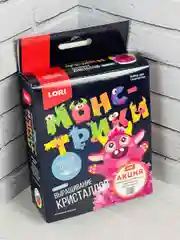 LORI Выращивание кристаллов для детей Фиолетовый монстрик монстр кораллы эксперимент Лори
