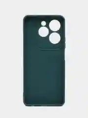 Тёмно-зелёный чехол для Infinix Hot 40 / Hot 40 Pro / Tecno  Spark 20 Pro (Инфиникс Хот 40 про)