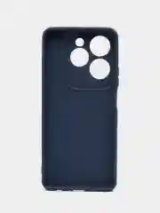 Темно-синий чехол для Infinix Hot 40 / Hot 40 Pro / Tecno  Spark 20 Pro (Инфиникс Хот 40 про)