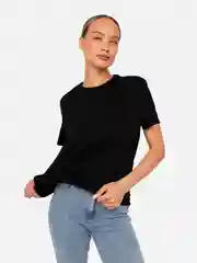 Черный футболка ARCHIVE - brand базовая, хлопок