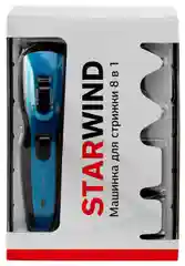 Машинка для стрижки Starwind SHC 4379, 9 насадок, 3 Вт