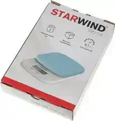Весы кухонные электронные Starwind SSK2156, максимальный вес 2 кг