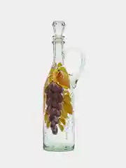Белый бутыль с крышкой
