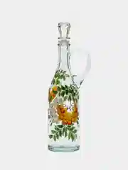 Оранжевый бутыль с крышкой