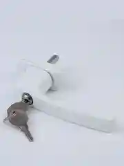 Ручка оконная с замком для запирания, 2 шт