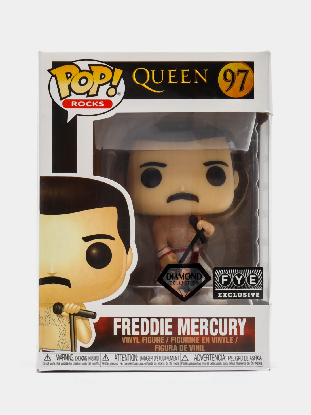 Разноцветный фигурка POP Freddie Mercury (Фредди Меркьюри)