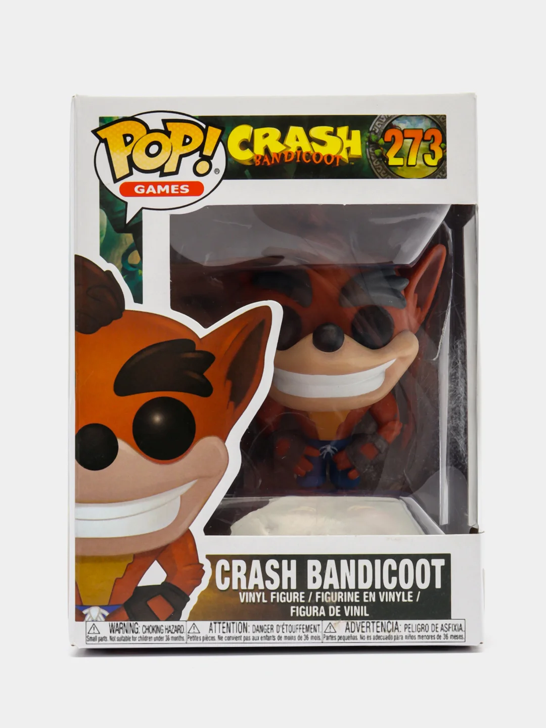 Разноцветный фигурка POP Crash Bandicoot