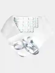 Белый лечебный пояс Космодиск Active Sports Belt