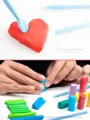 Голубой стеки для лепки, 14 шт, стеки для мастики, лопатки