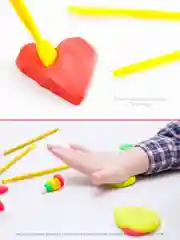 Желтый стеки для лепки, 14 шт, стеки для мастики, лопатки