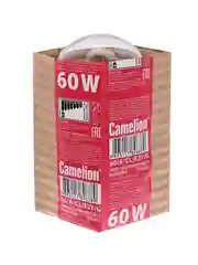Лампа накаливания с прозрачной колбой, 60/A/CL/E27/G, ЛОН, ГОФРА, Б230-60-6