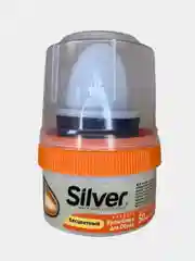 Прозрачный крем-краска для обуви с губкой, Silver, черная и бесцветная