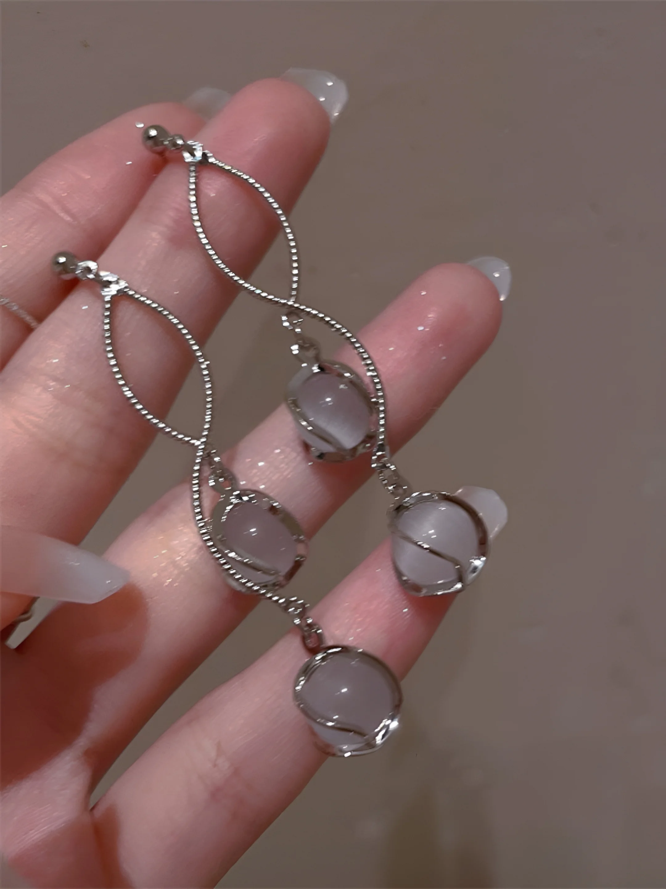 Серьги бижутерия женские, вечерние сережки