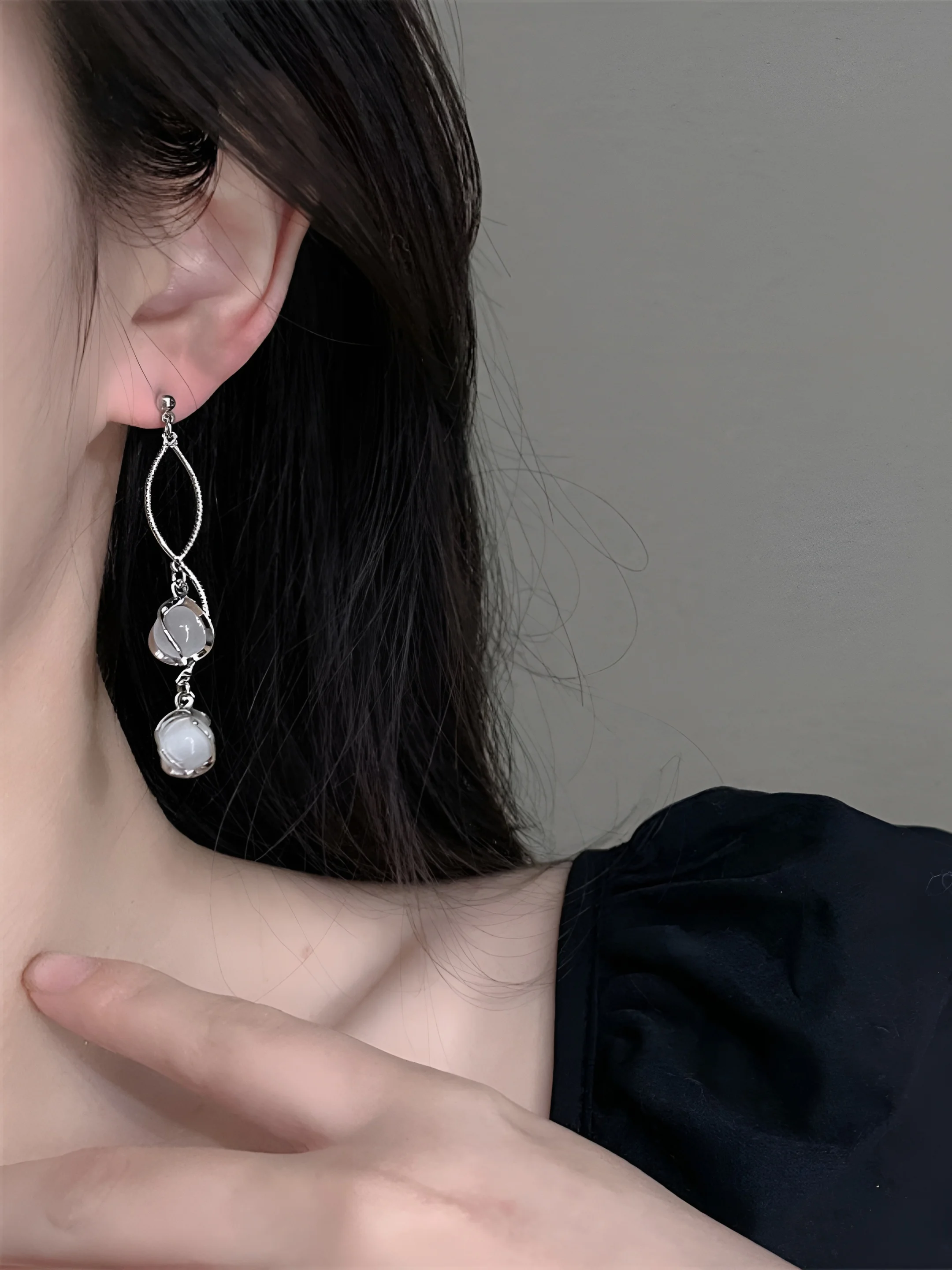 Серьги бижутерия женские, вечерние сережки