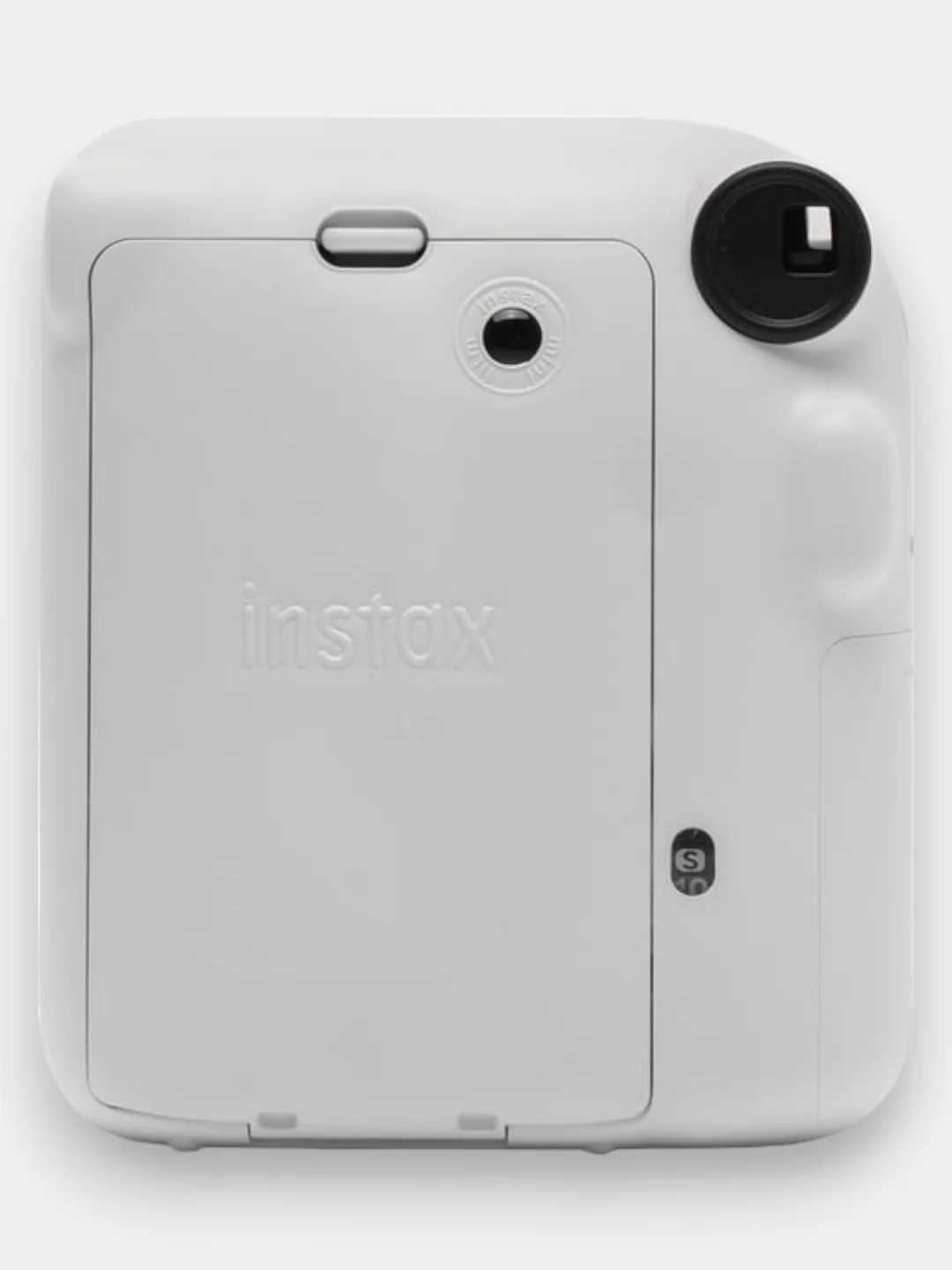Белый фотоаппарат моментальной печати Fujifilm Instax Mini 12