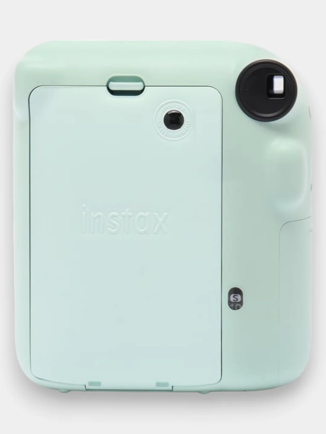 Бирюзовый фотоаппарат моментальной печати Fujifilm Instax Mini 12