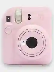 Розовый фотоаппарат моментальной печати Fujifilm Instax Mini 12