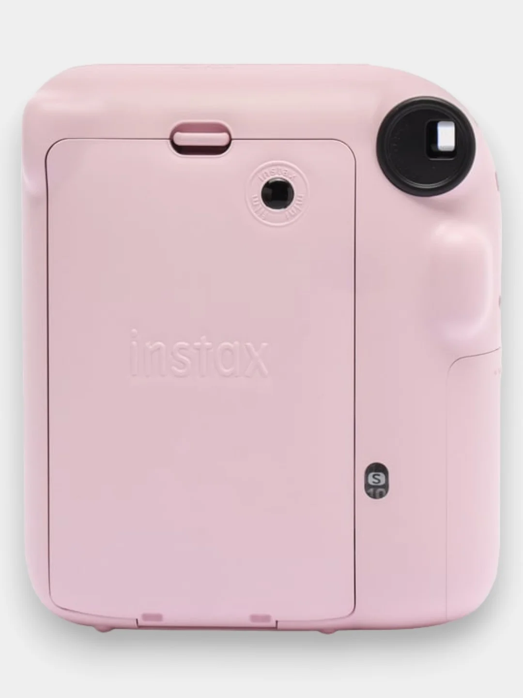 Розовый фотоаппарат моментальной печати Fujifilm Instax Mini 12