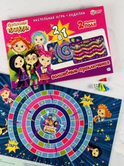Настольная детская игра Бродилка ходилка сказочный патруль волшебницы герои из мультика