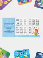 Настольная игра для детей Умножаем на раз-два, Учим таблица умножения