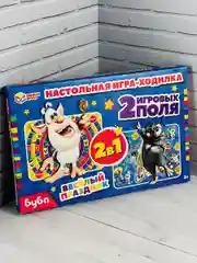 Настольная игра Настолка ходилка Бродилка фишки кубик игровое поле домовенок домовой Буба