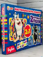 Настольная игра Настолка ходилка Бродилка фишки кубик игровое поле домовенок домовой Буба