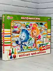 Настольная игра для детей Ходилка бродилка Фиксики с фишками Нолик Симка из мультфильма