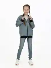 Серый металлик ветровка для мальчика, для девочки, Arctic Kids