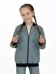 Серый металлик ветровка для мальчика, для девочки, Arctic Kids