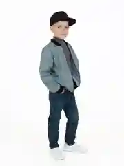 Серый металлик ветровка для мальчика, для девочки, Arctic Kids