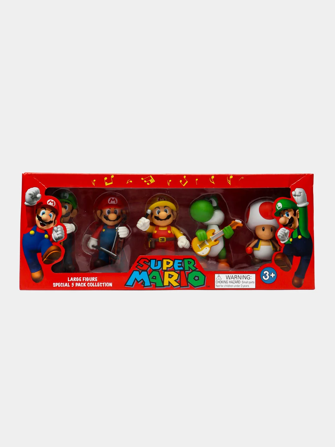 Разноцветный фигурка: Набор коллекционный Mario (11 - 13 см.) (Марио) (Музыканты)