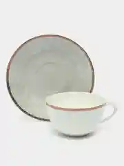 Белый чайная пара