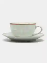 Белый чайная пара
