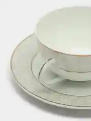 Белый чайная пара