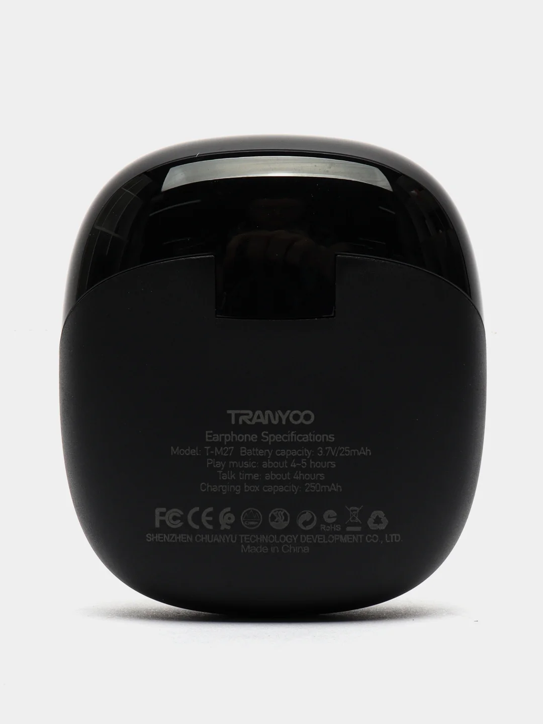 Сиреневый беспроводные наушники TRANYOO Wireless Stereo Earphone TWS, T-M27 "вкладыши"