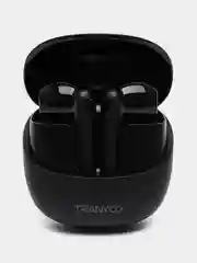 Черный беспроводные наушники TRANYOO Wireless Stereo Earphone TWS, T-M27 "вкладыши"