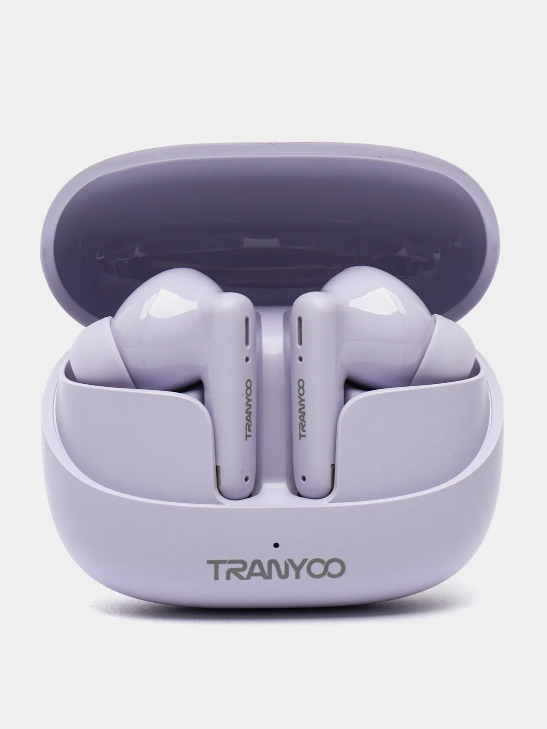 Сиреневый беспроводные наушники TRANYOO Wireless Stereo Earphone TWS, T-M26 вакуумные