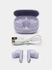 Сиреневый беспроводные наушники TRANYOO Wireless Stereo Earphone TWS, T-M26 вакуумные