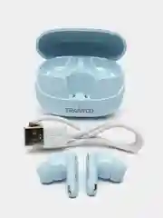 Белый беспроводные наушники TRANYOO Wireless Stereo Earphone TWS, T-M26 вакуумные