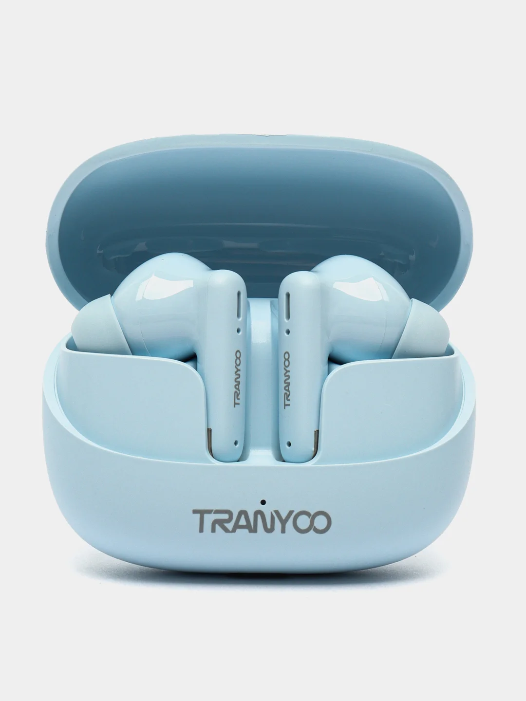Голубой беспроводные наушники TRANYOO Wireless Stereo Earphone TWS, T-M26 вакуумные