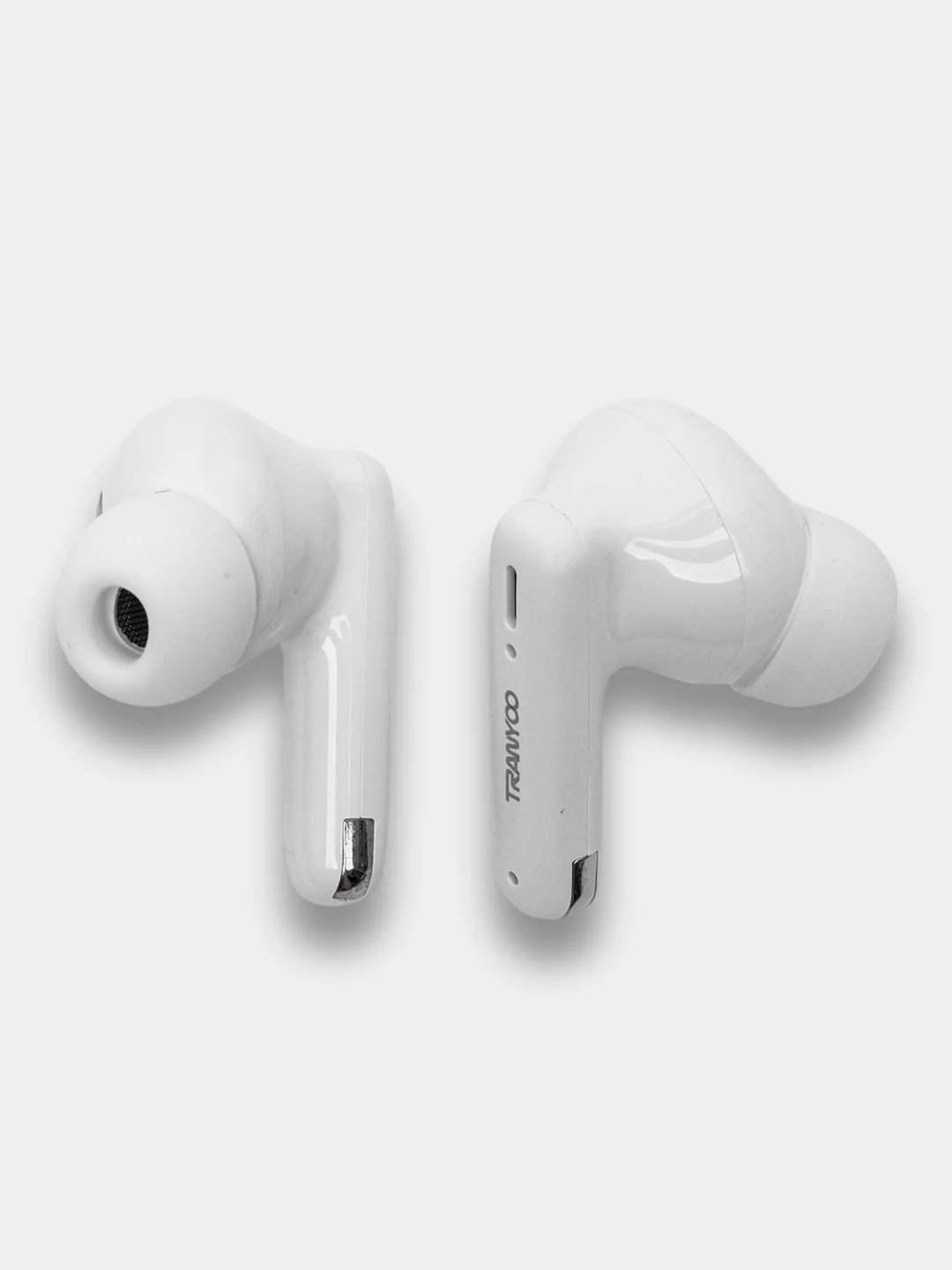 Белый беспроводные наушники TRANYOO Wireless Stereo Earphone TWS, T-M26 вакуумные
